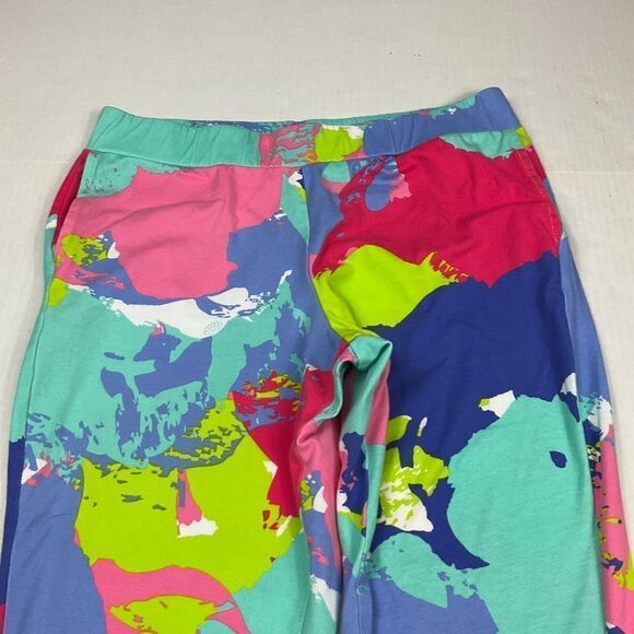 Anaclare Pull On Pants Colorful Slim Leg Stretchy Casual Elastic Waist Medium - Picture 3 of 12